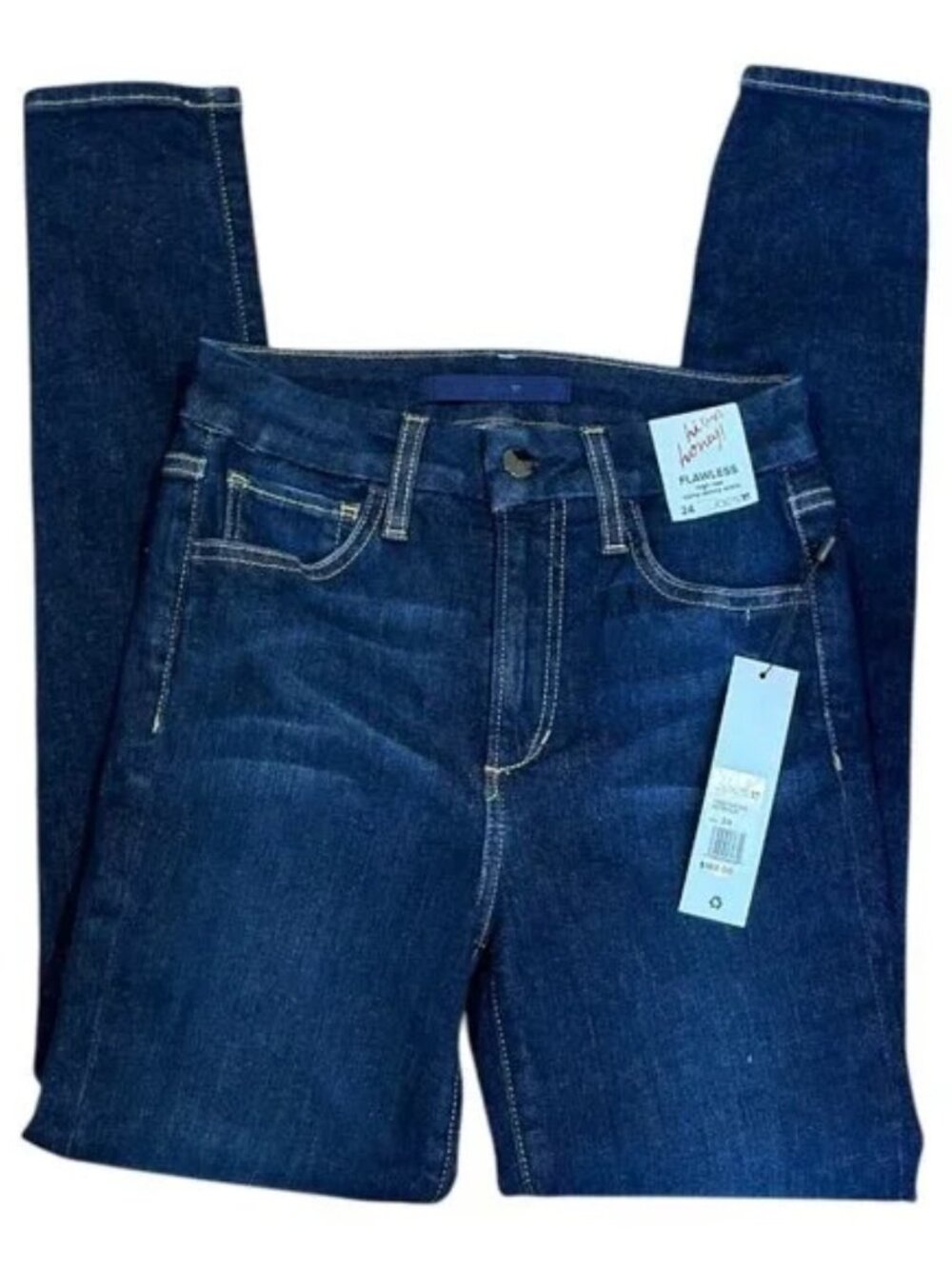 NWT Joe's Flawless Hi Rise Honey Curvy Skinny Ankle Jeans Size OO (W24)